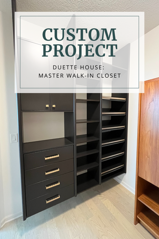 Duette House: A Custom Closet Fit for a Designer