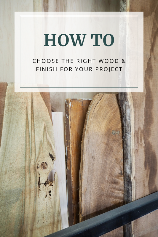 Choosing the Right Wood Species & Finishes for Your Home Projects