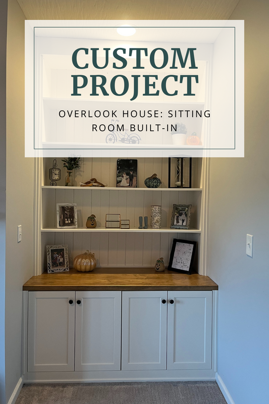 Overlook House: A Custom Built-In for a Cozy Sitting Room