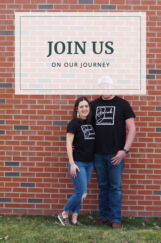 Ali & Derek, co-founders of Derek James Woodworking