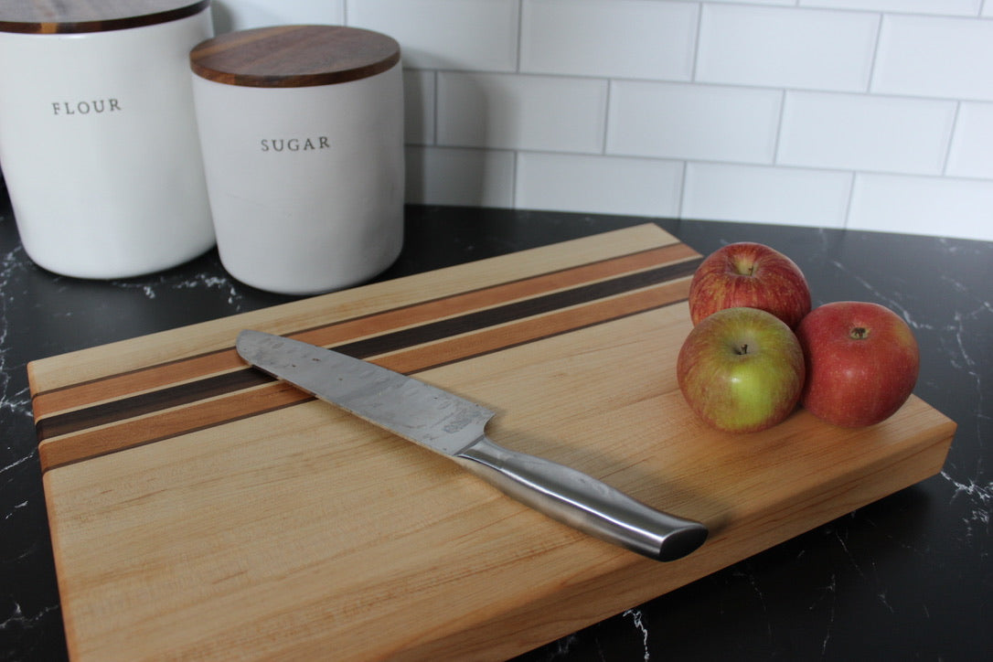 Chevron Cutting Board – derekjameswoodworking