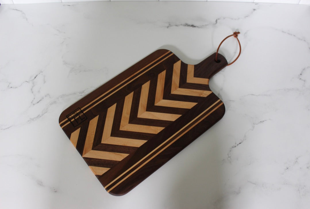 Chevron Charcuterie Board
