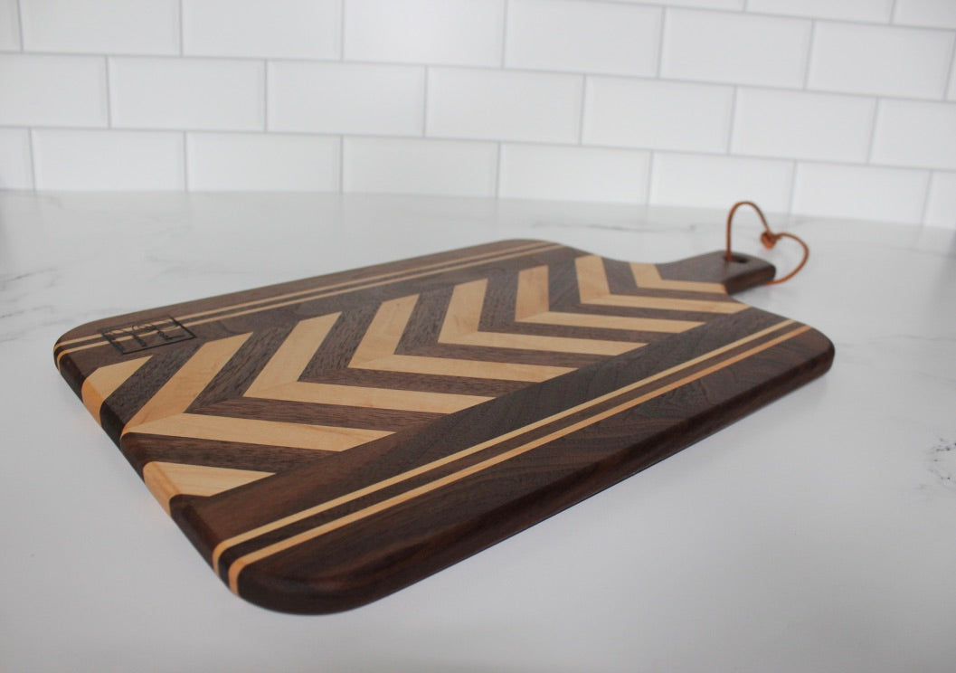 Chevron Charcuterie Board