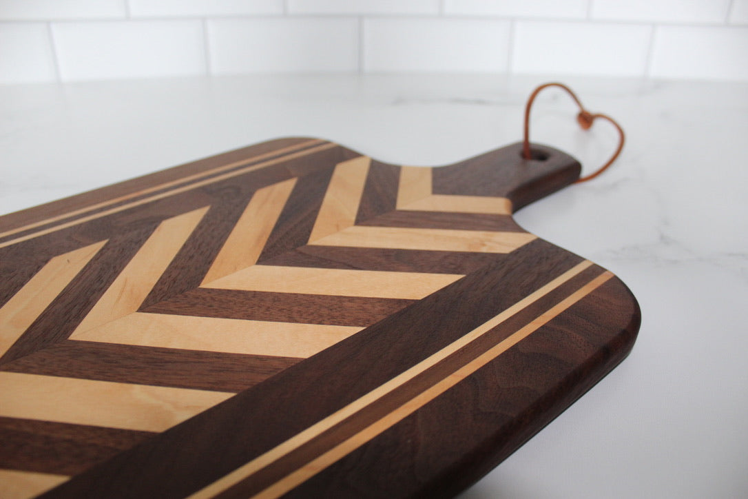 Chevron Charcuterie Board