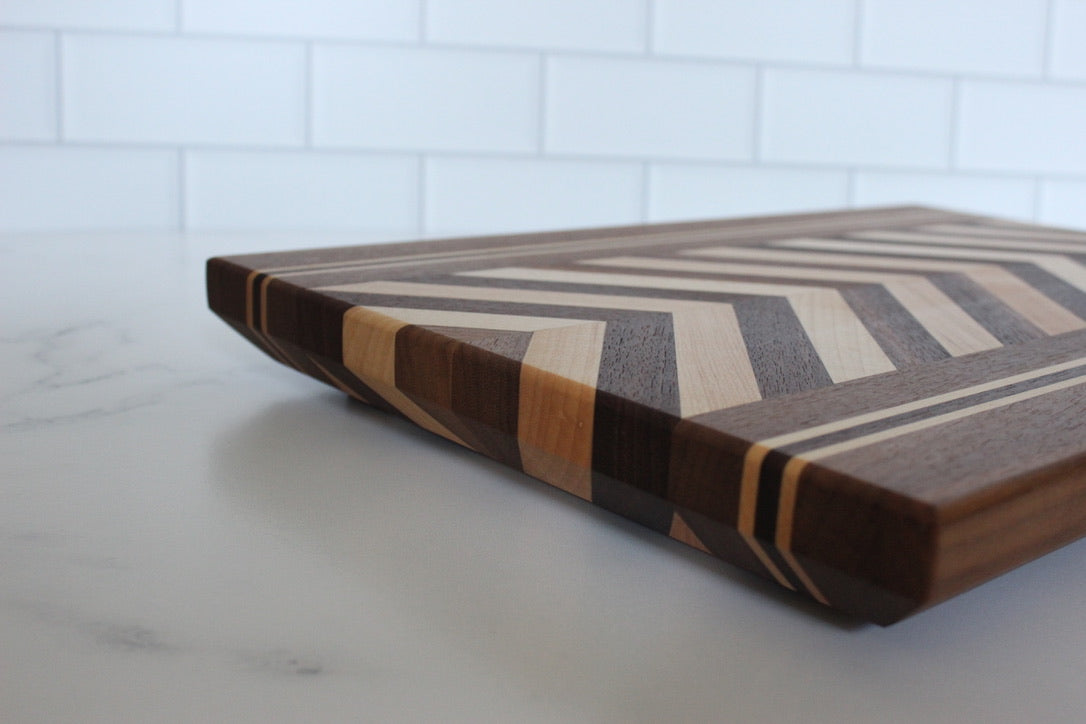 Chevron Cutting Board