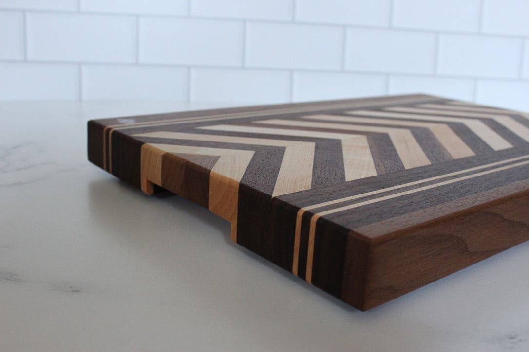 Chevron Cutting Board