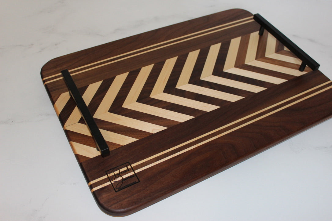 Chevron Serving Tray
