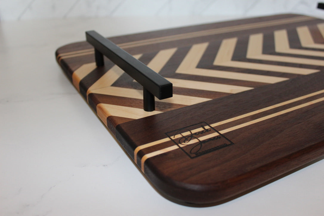 Chevron Serving Tray