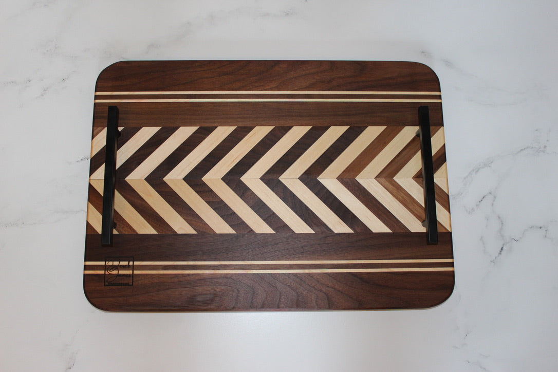 Chevron Serving Tray