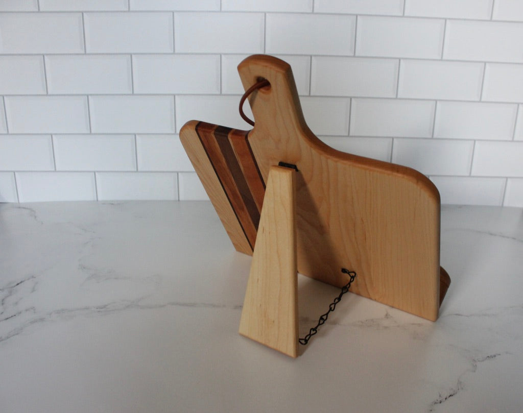 Maple Cookbook Stand