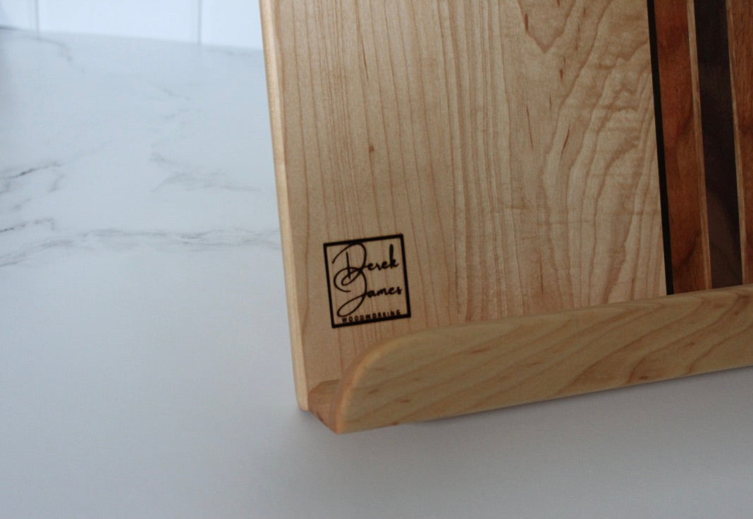 Maple Cookbook Stand