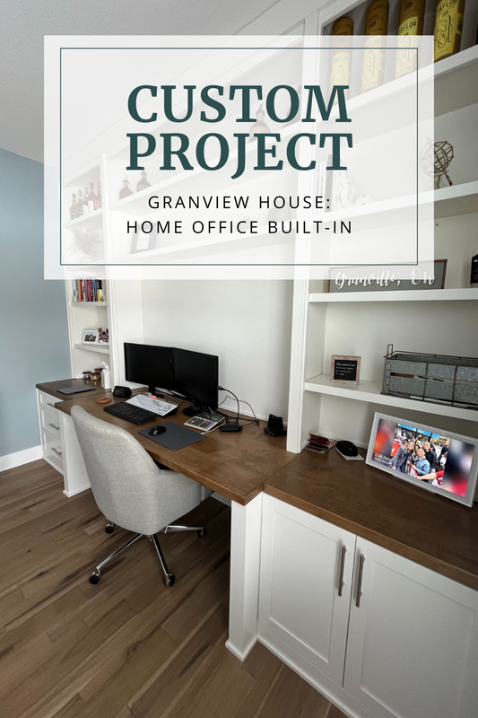 Granview House: Blending Functionality, Style, and Personal Touches in a Home Office