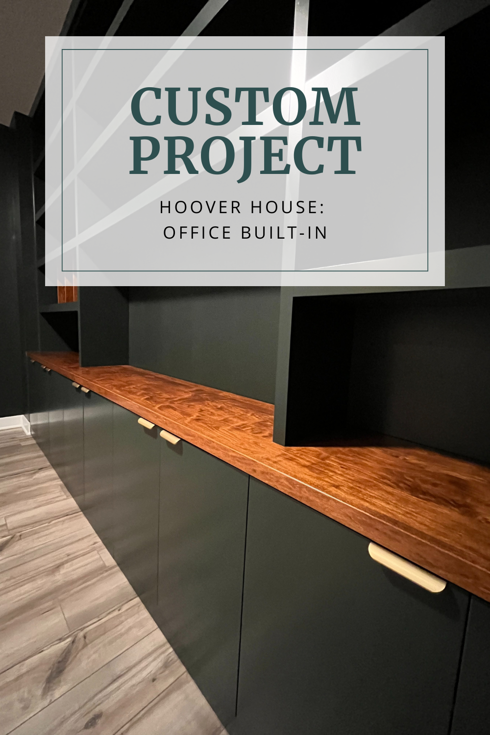 Hoover House: Home Office Built-In