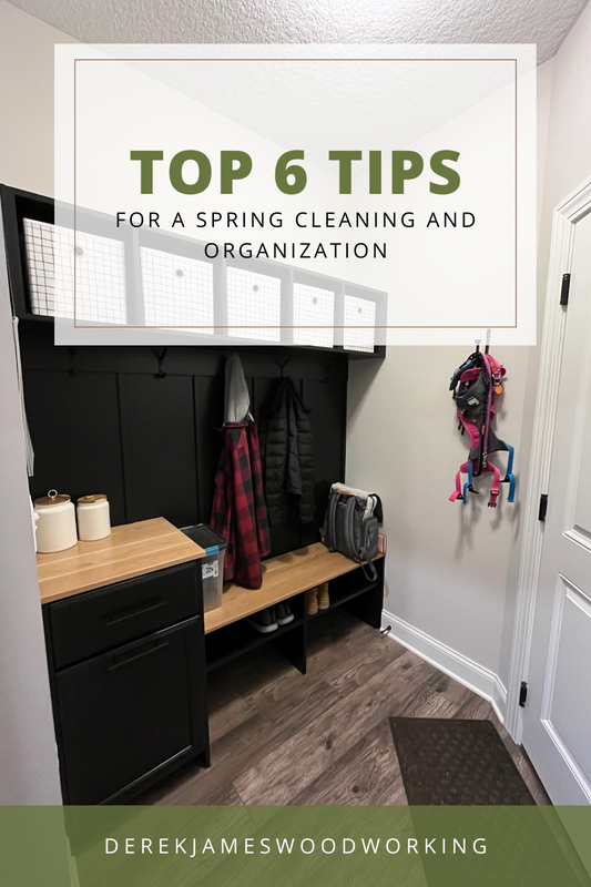 Top 6 Tips for Spring Cleaning & Organization