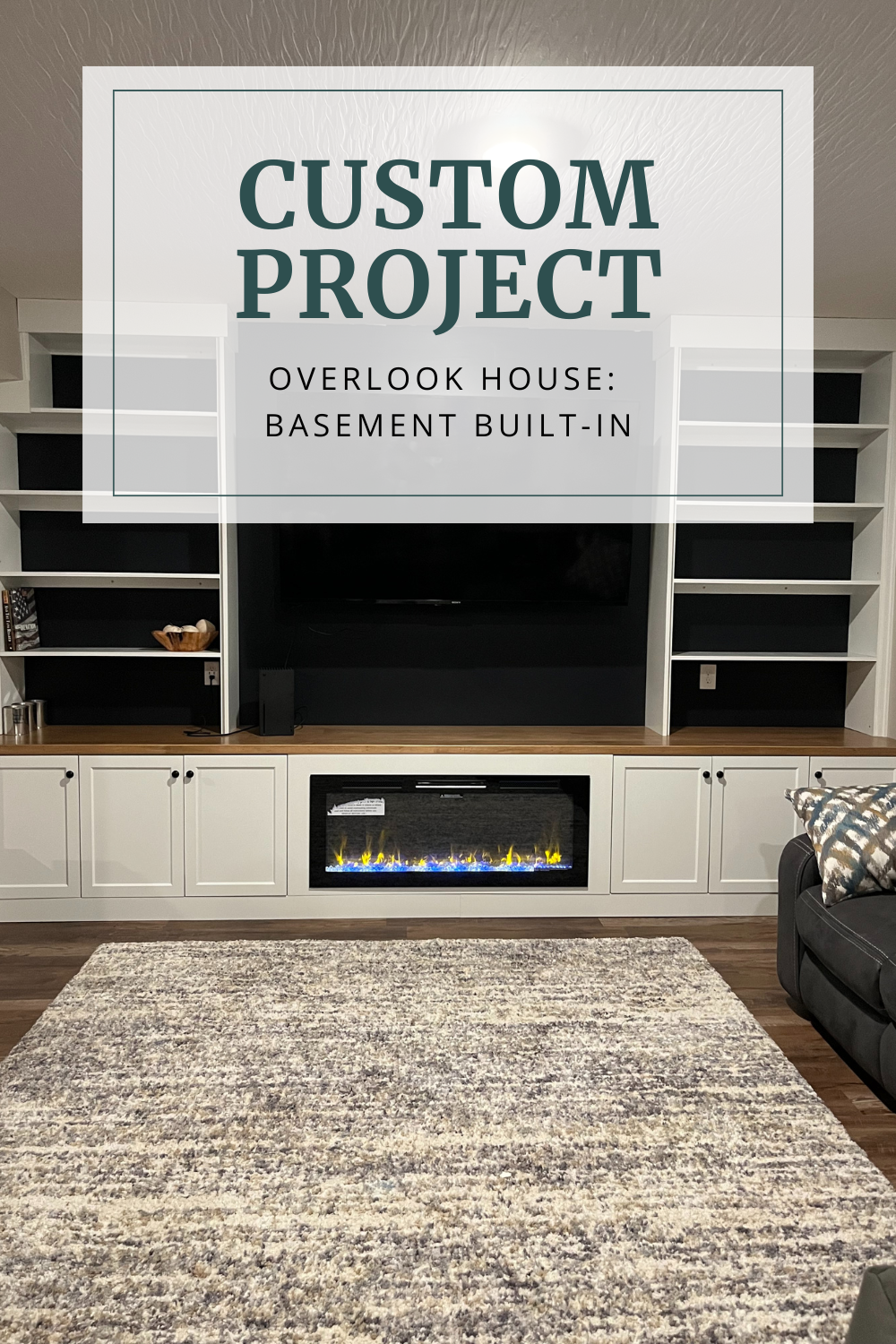 Overlook House: Transforming a Basement Family Room