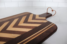 Load image into Gallery viewer, Chevron Charcuterie Board
